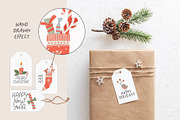 Christmas Forest Clipart Collection, a Seasonal Illustration by K.SweeTheArt (Thumbnail 3 of 9)