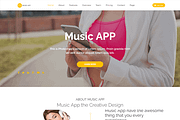 Music App- Responsive HTML5 Template, a HTML Template by CreativeGigs (Thumbnail 4 of 6)