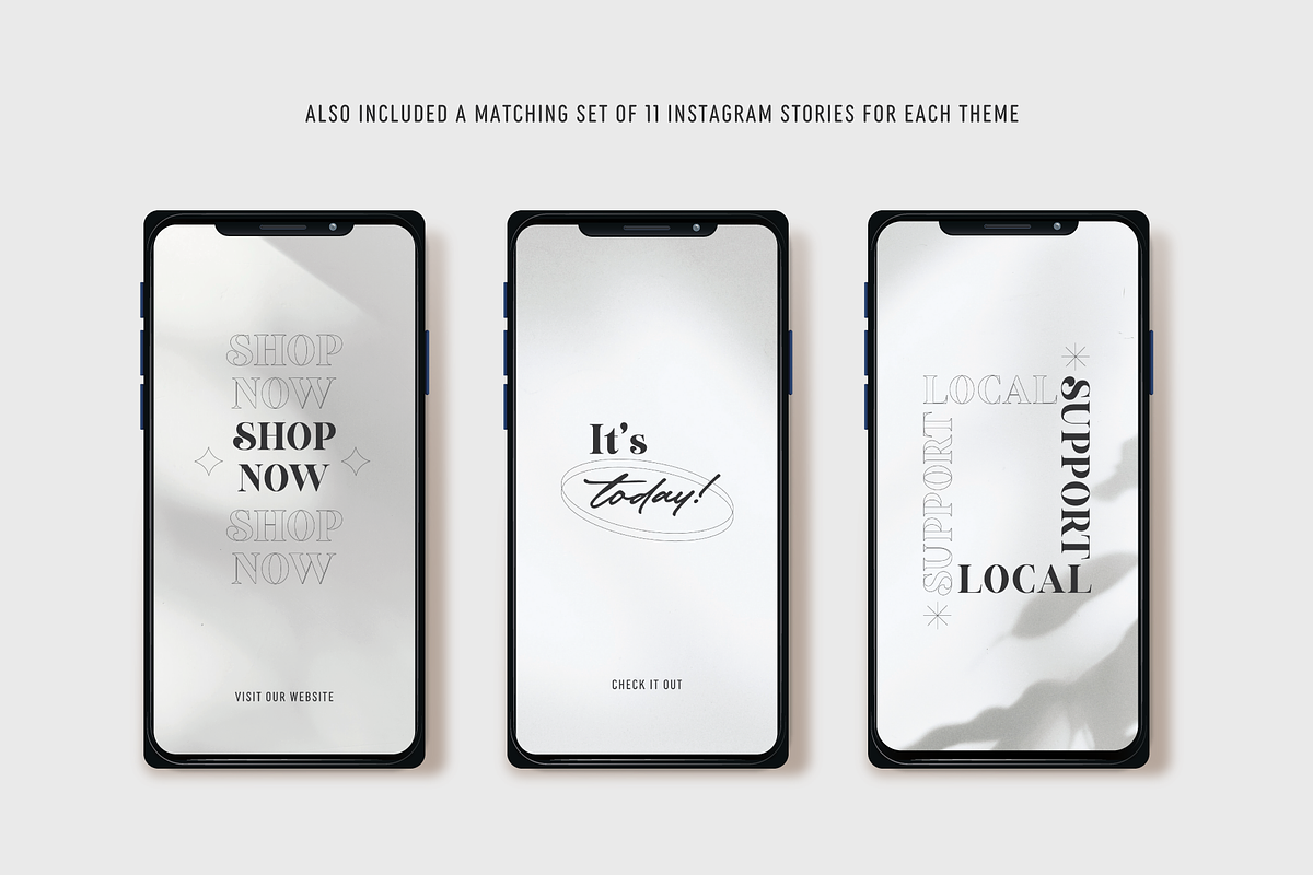 Brand Launch | IG Posts & Stories, a Social Media Template by designerbianca (Photo 5 of 6)