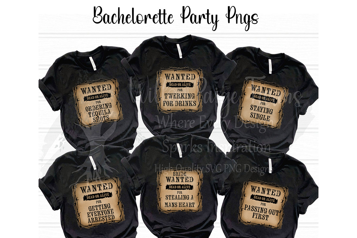 Bachelorette Shirt Western Bundle, a Graphic by Willow Paige Farms (Photo 2 of 11)