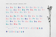 For You! Decorative & Colored Fonts, a Serif Font by Cosmic Store (Thumbnail 14 of 17)