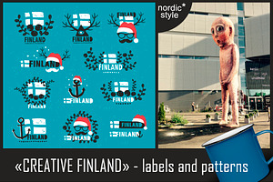 Set of 15 labels + bonus