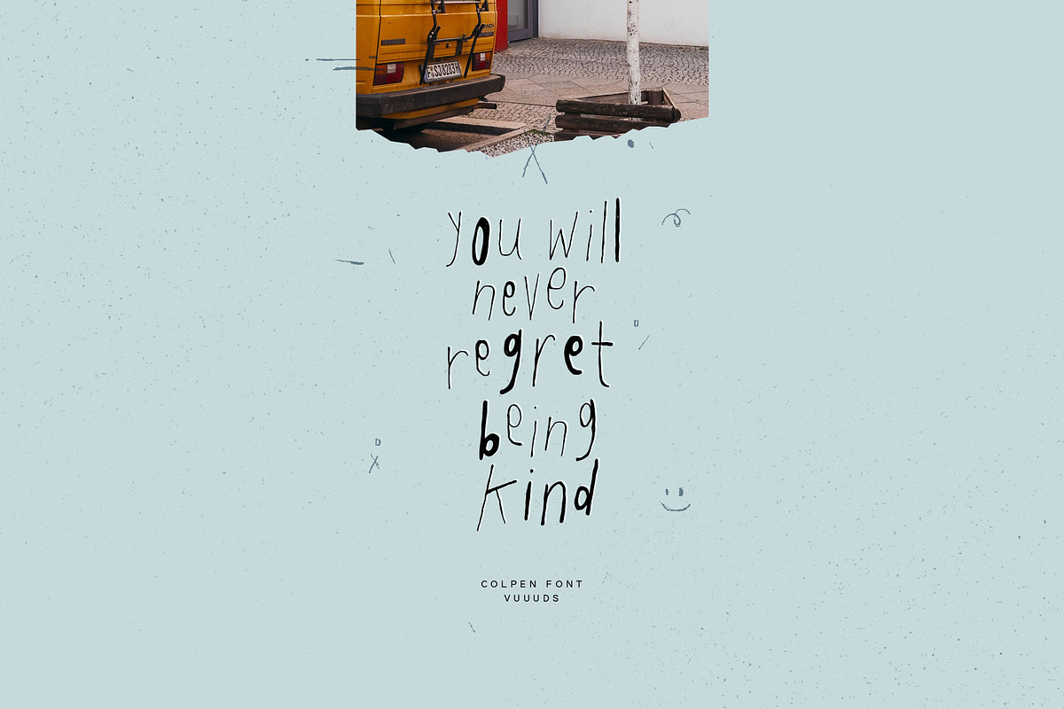 Colpen Font, a Handwritten Font by vuuuds (Photo 5 of 10)