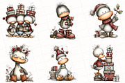 Whimsical Geese Clipart Bundle, an Illustration by OK Design (Thumbnail 3 of 5)