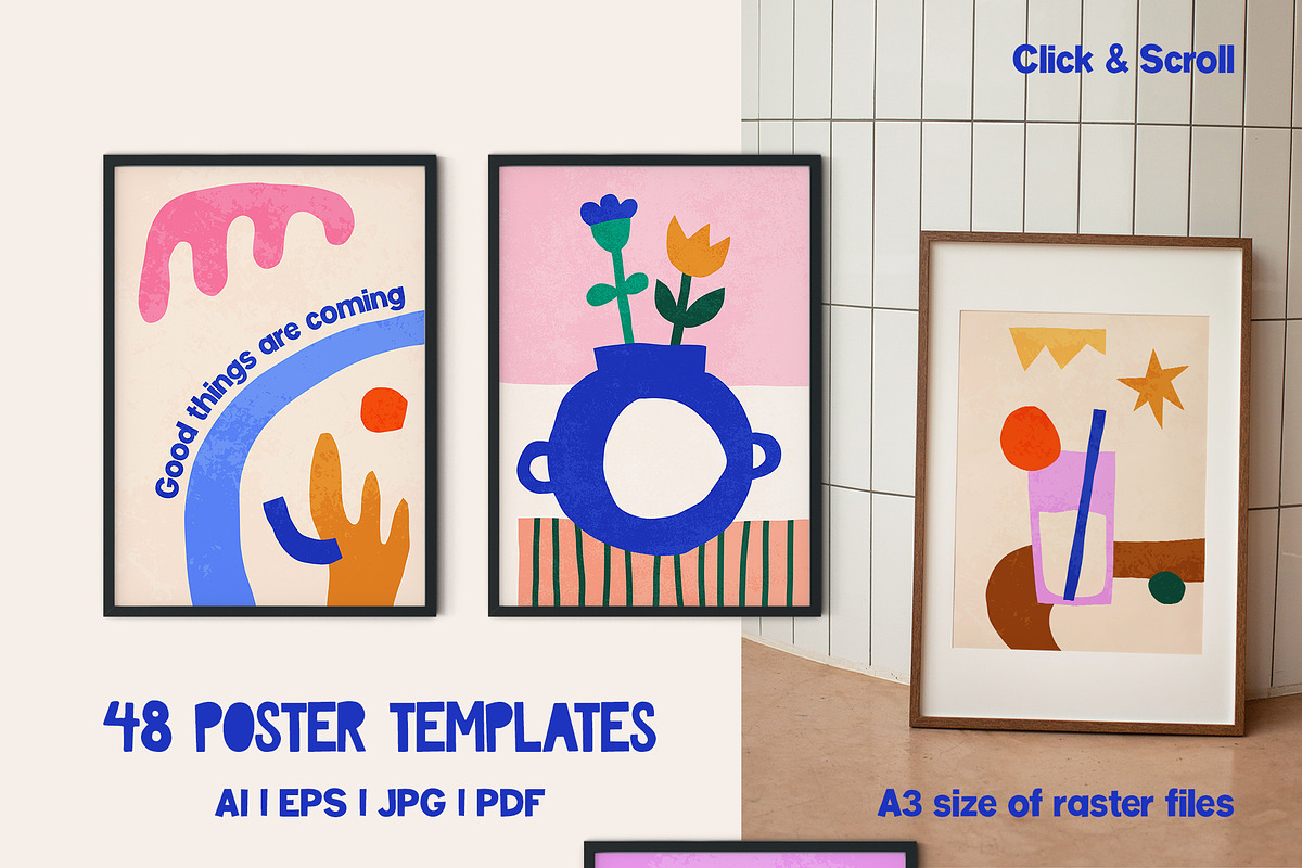 Cutout Vibes Vector Poster Creator, an Object Graphic by ArtFM (Photo 4 of 14)