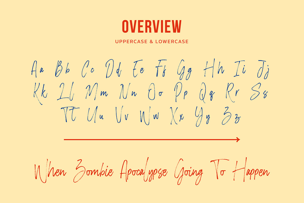Mastilove Brush Handwritten Font, a Script Font by Rocket Template (Photo 4 of 9)