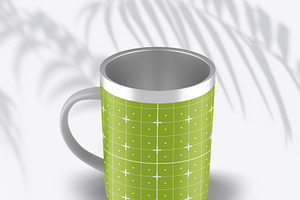 Metallic Mug Mockup