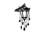 Mystical Moth Lantern Design Bundle, an Illustration by Designs_River (Thumbnail 12 of 31)