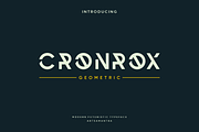 Cronrox - Futuristic Typeface, a Serif Font by garismantra (Thumbnail 1 of 4)