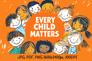 Every Child Matters | Orange T-Shirt