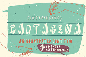 Cartagena Hand Drawn Font