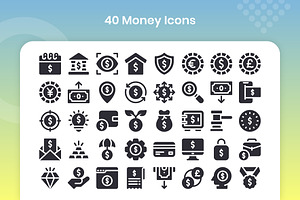 40 Money - Glyph