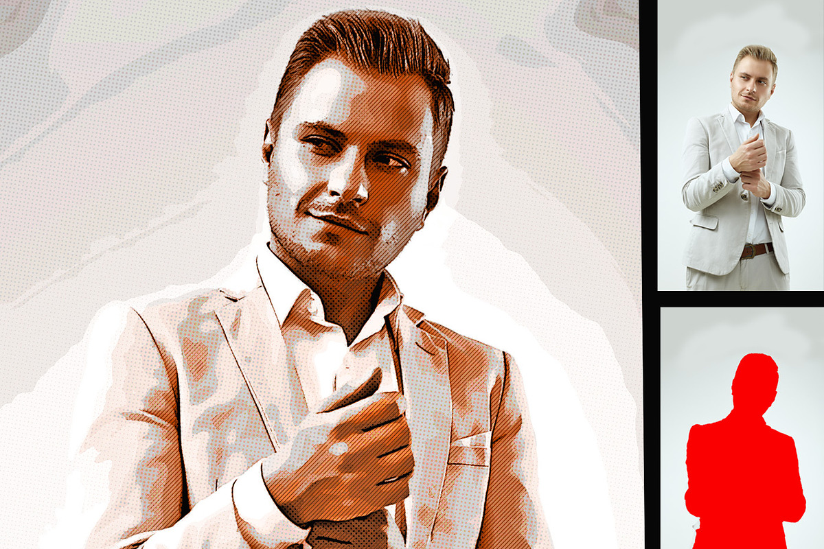 Comic Creator Photoshop Action, an Action Add-On by MRI STUDIO (Photo 5 of 16)
