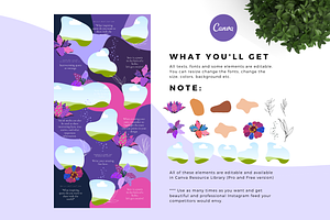 Purple Femme, Canva Instagram Puzzle