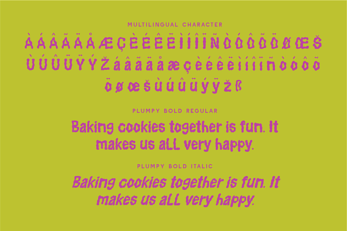 Plumpy Bold - Liquid Display, a Sans Serif Font by Indotype Foundry (Photo 7 of 10)