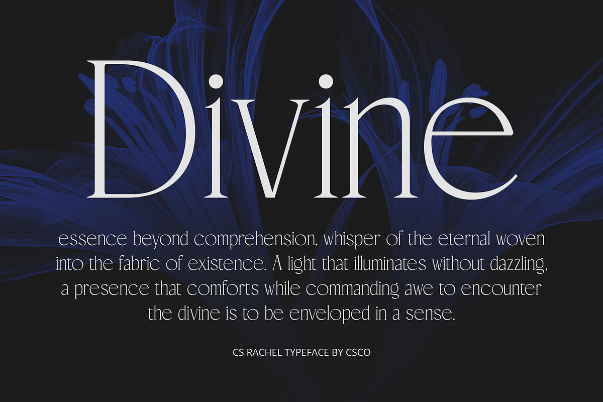 CS Rachel – Elegant Font, a Serif Font by Craft Supply Co. (Photo 6 of 8)
