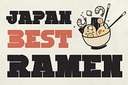 Mazion - Experimental Typeface, a Serif Font by HipFonts (Thumbnail 4 of 9)