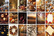Cozy Fall / Autumn Background Bundle, a Background Photo by Selenique Studio (Thumbnail 10 of 11)