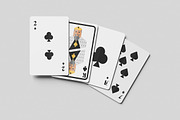 Poker Card Mockup, an Advertising Mockup by swsi-studio (Thumbnail 3 of 5)
