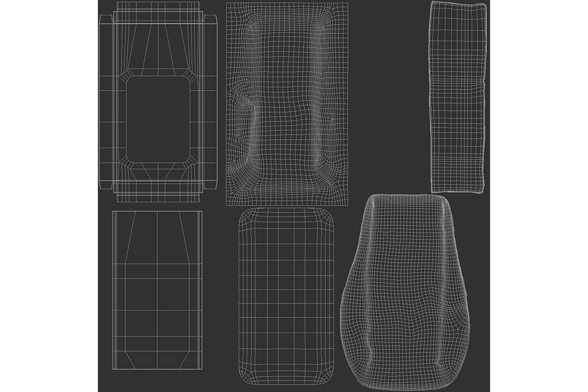 Black Box Pack Salmon 3D Model, an Object 3D Model by rebrandy (Photo 6 of 9)