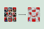 Boxing Social Media Kit Template, a Social Media Template by SecondBrain Store (Thumbnail 9 of 10)