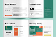 Modern Brand Identity Guideline Book, a Brochure Template by MightyDesign (Thumbnail 5 of 9)