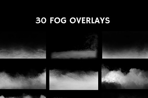 30 Fog Photo Overlays 2.0