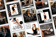 Black Friday Laser Hair Removal, a Social Media Template by DesignsbyMariaStudio (Thumbnail 3 of 10)