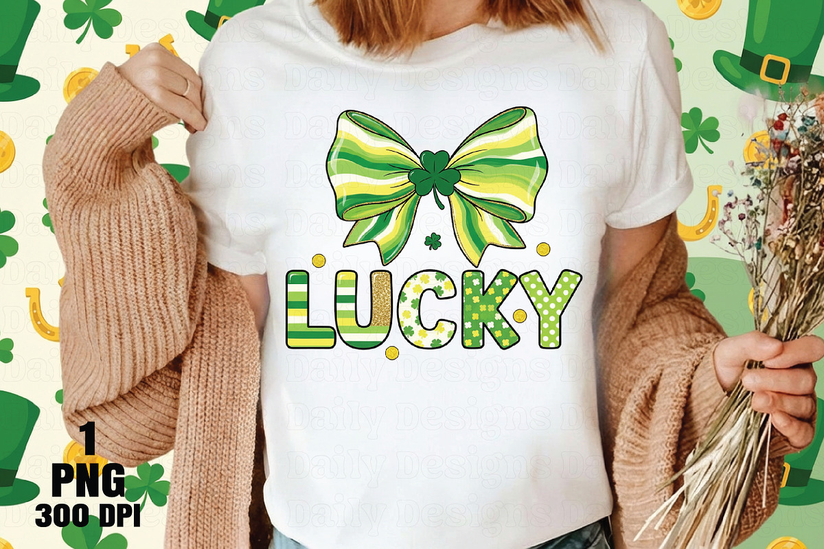St Patricks Day Lucky png, an Illustration by Daily.Designs (Photo 4 of 5)