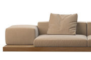 Dock Sofa by B&B Italia, a Furniture 3D Model by NOMODOL (Thumbnail 3 of 9)