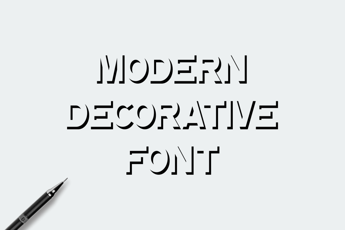 Demicon - Font, a Sans Serif Font by artchiles_design (Photo 2 of 5)