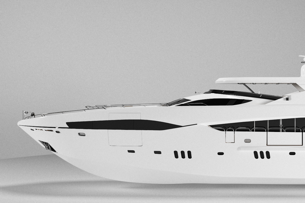 Sunseeker Predator 130 superyacht, a Cars & Vehicle 3D Model by arapps3d (Photo 19 of 21)