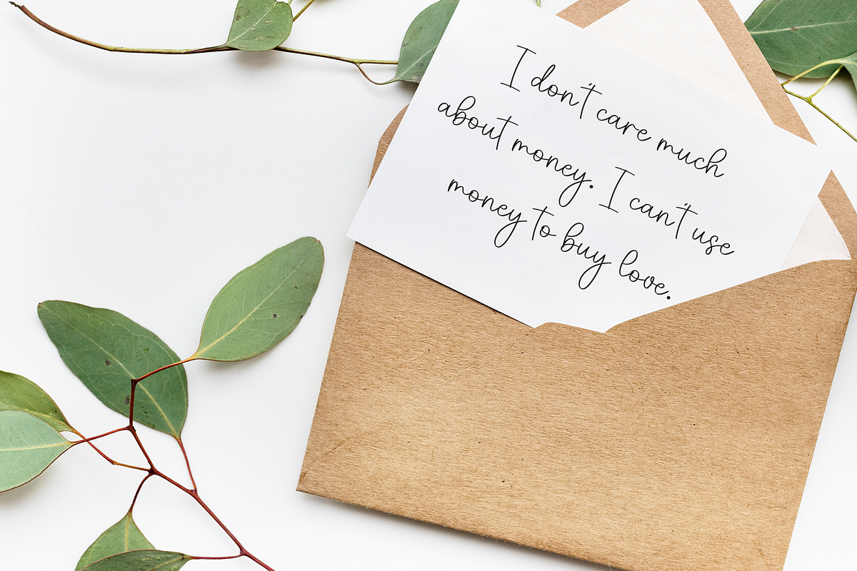 Mango | Script Font, a Handwritten Font by Scratchones (Photo 4 of 9)