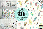 Boho vector collection, a Graphic by Samsonchik Store (Thumbnail 1 of 4)