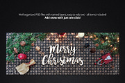 Christmas Facebook Cover + Profile, a Social Media Template by pixart_pm (Thumbnail 3 of 4)