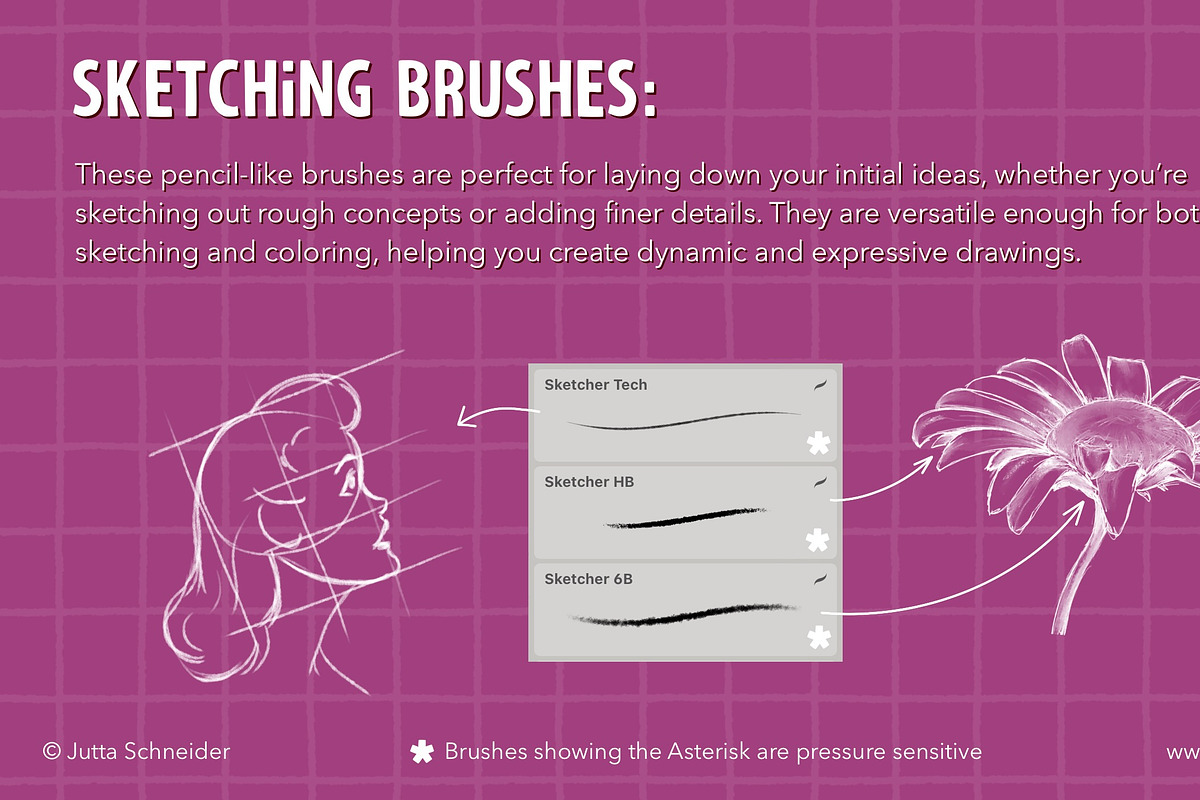 Illustrator's Toolkit, a Brush Add-On by Jutta Schneider (Photo 4 of 8)
