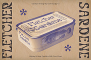 Gladwyn Vintage, a Sans Serif Font by Craft Supply Co. (Thumbnail 6 of 8)