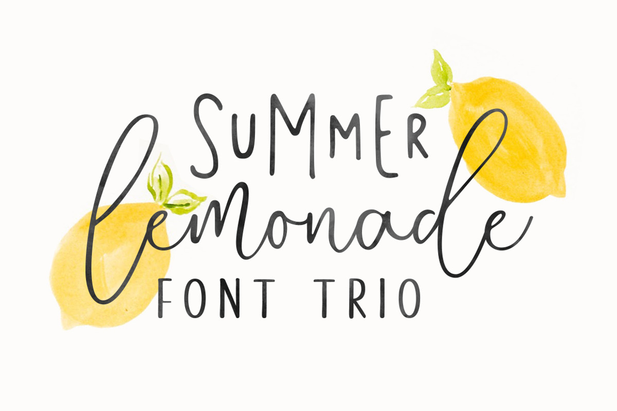 Summer Lemonade + Extras