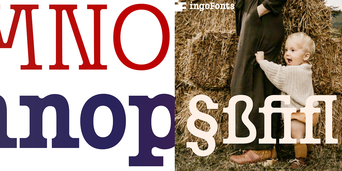 Josefov, a Slab Serif Font by ingoFonts (Photo 6 of 10)