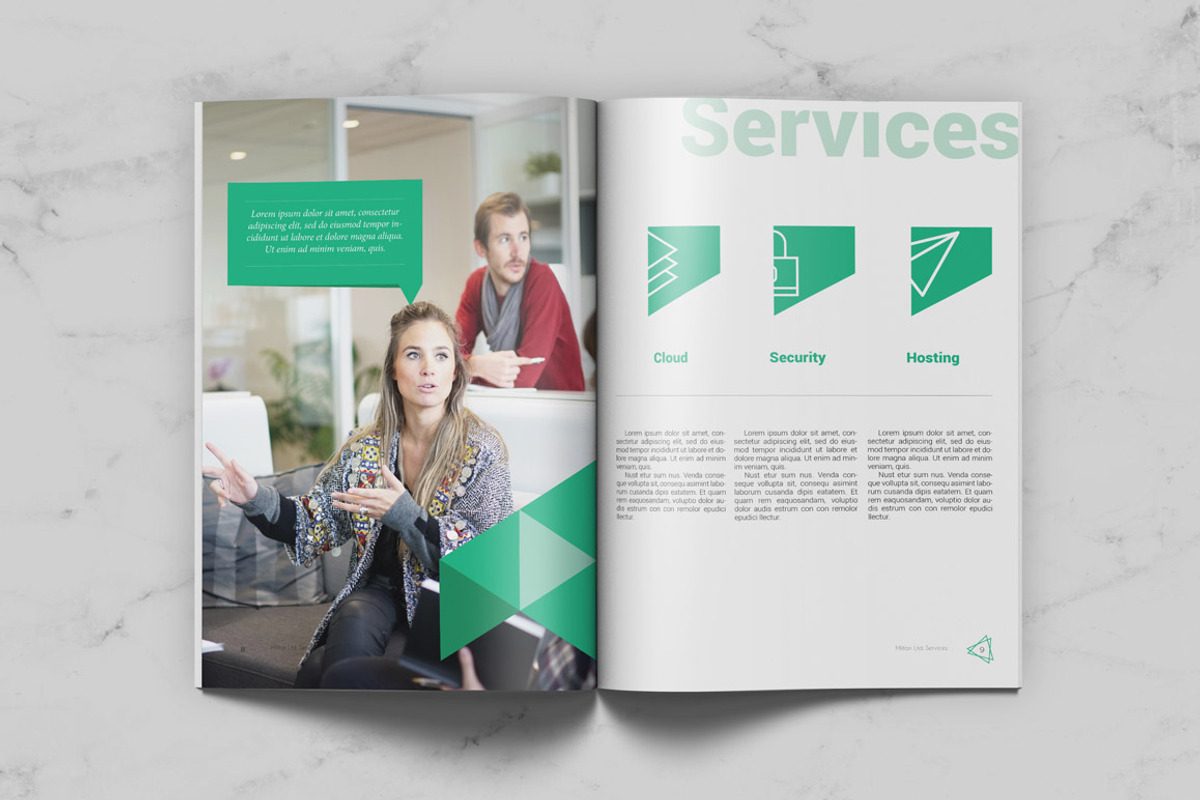Company Profile, a Stationery Template by Kahuna Design (Photo 6 of 8)