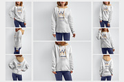 8 Mockups Woman Hoodie, a Hoody Mockup by Grow Design Craft Studio (Thumbnail 6 of 6)