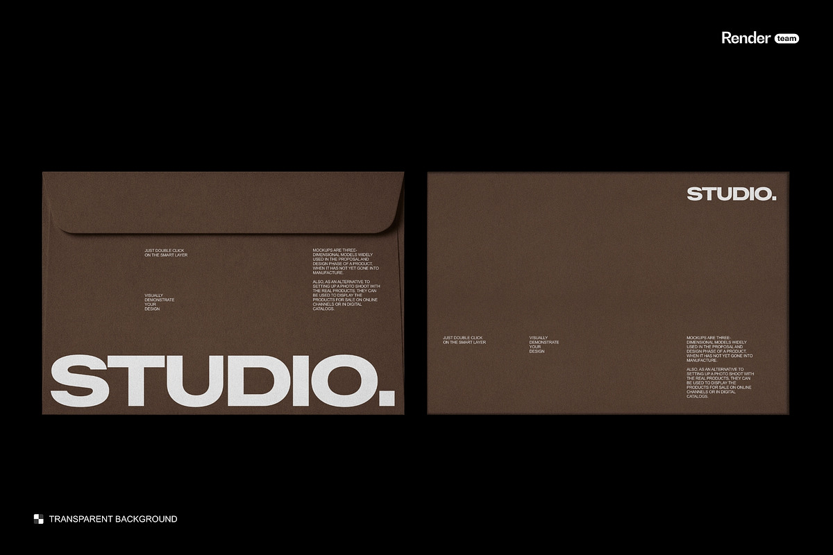Envelope Mockup Set, a Mockup by Renderteam (Photo 4 of 17)