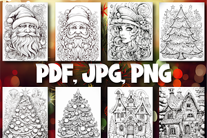 Christmas Coloring Pages For Adults