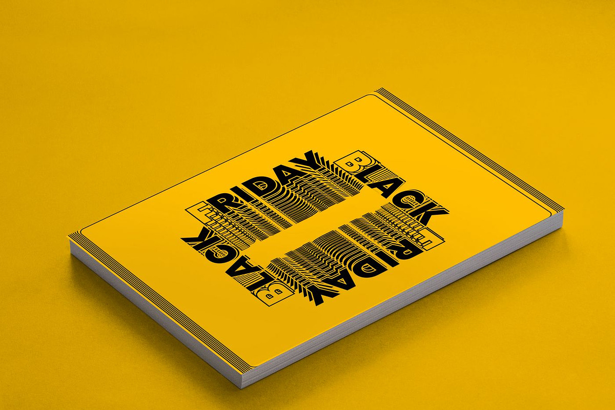 Black Friday Typography Poster Set, a Poster Template by NJ Himel (Photo 5 of 111)