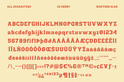 CS Modley – Western Font, a Slab Serif Font by Craft Supply Co. (Thumbnail 8 of 8)