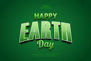 Text Effect Happy Earth Day, a Layer Style Add-On by Navy Graphic (Thumbnail 1 of 2)