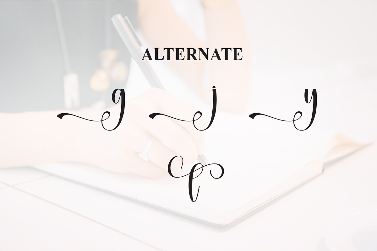 Writing | Script Font, a Handwritten Font by Scratchones (Photo 8 of 9)