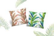 Banana palms. Tropical pattern., a Pattern Graphic by Anna Smirnova (Thumbnail 4 of 6)