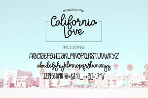 California Love Script Font