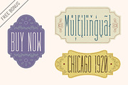 Fabuleuse Slab Font + Free Bonus, a Slab Serif Font by Nuno Dias (Thumbnail 5 of 5)